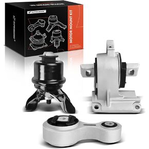 مجموعة تثبيت محرك المحرك A-Premium 3 قطع، حامل عزم الدوران، متوافق مع Ford Fusion & Mercury Milan 2006-2009 وLincoln Zephyr 2006، ناقل حركة أوتوماتيكي، استبدال # A5473 A5474 A5381