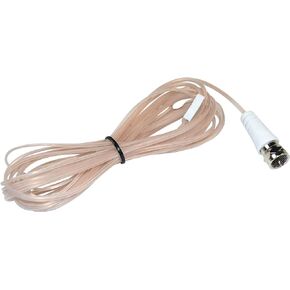 HQRP FM Antenna F-Type Connector Compatible with Tivoli Model One, Model 10, Model Two, Music System BT