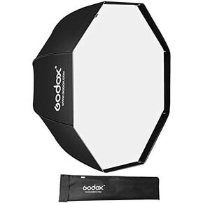 GODOX Softbox Octagon Umbrella Reflector - Portable for Studio Photography Speedlite Flash (32")