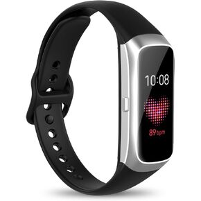 Watbro Compatible with Samsung Galaxy Fit SM-R370 Bands,Adjustable Soft Silicone Replacement Band Straps Wristbands Bracelet Fit Samsung Galaxy Fit Fitness Smartwatch for Women Men
