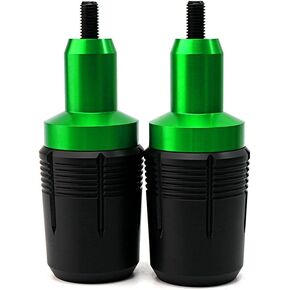 MOWOK Frame Sliders Fit for Kawasaki Ninja ZX6R ZX-6R ZX 636 2019 2020 2021 2022 2023 Motorcycle Accessories Crash Protection pad Falling Protector Frame Sliders (Black)
