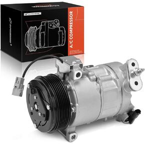 A-Premium A/C Compressor with Clutch Compatible with Jeep Renegade 2.4L 2015-2021, Fiat 500X 1.4L 2.4L 2016-2018
