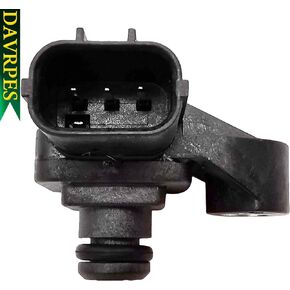 37830-PNC-003 MAP Sensor Assembly 079800-7240 Intake Pressure Manifold Absolute Pressure Sensor For Honda Pilot Odyssey Element CR-V Accord Ridgeline Civic, replacement for Acura RSX TL TSX
