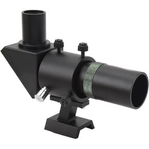 6X30 Finder Scope, Correct Image Optical Finder, Right Angle Optical Finder, Multilayer Coating with Bracket for Astronomical Telescope