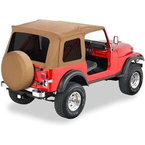 Bestop 5459915 Black Denim Supertop Classic for 1976-1995 CJ7/Wrangler