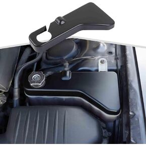Coolant Tank Cover Engine Trim Compatible with Dodge Charger 2011-2023,for Dodge Challenger 2011-2023,for Chrysler 300c 2011-2023,Black