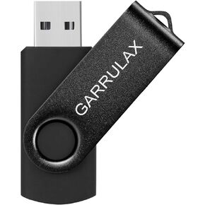 USB Flash Drive, 8GB USB 2.0 Rotatable Memory Stick Date Storage Pendrive Thumb Drives (2 Pack)