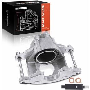 A-Premium Disc Brake Caliper Assembly Without Bracket Compatible with Select Chevy, Cadillac, GMC and Checker Models - C10, C20, R10, R20 Suburban, K5 Blazer, Fleetwood, Brougham, Jimmy - Front