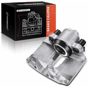 A-Premium Disc Brake Caliper Assembly Compatible with Select Audi Mand Volkswagen Models - A1 11-13, A3 10-13, Beetle 12-19, Bora 05-10, Golf 10-14, For Jetta 05-18, Rabbit 06-09 - Front Left Driver