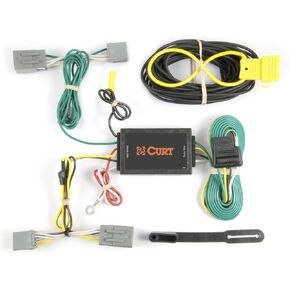 Curt Manufacturing CURT 56088 Vehicle-Side Custom 4-Pin Trailer Wiring Harness, Fits Select Ford Mustang