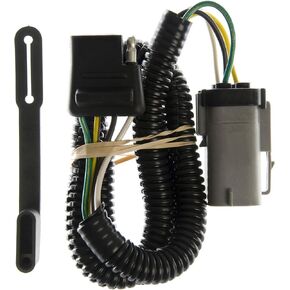 Curt Manufacturing 55265 Vehicle-Side Custom 4-Pin Trailer Wiring Harness,Fits Select Ford F-250,F-350 Super Duty