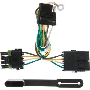 Curt Manufacturing 55319 Vehicle-Side Custom 4-Pin Trailer Wiring Harness,Fits Select Chevrolet,GMC C/K Suburban,Blazer,Tahoe,Yukon,Cadillac Escalade ,Black