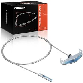 A-Premium Intermediate Side Parking Brake Cable Assembly Compatible with Ford Models: F-250 Super Duty/F-350 Super Duty 1999-2004 - Replace # F81Z2A793CA