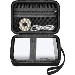 حافظة PAIYULE متوافقة مع صانع الملصقات Nelko P21، حامل تخزين صغير للطابعة لـ Phomemo D30 D35/ للتذكير/للألوان/للSUPVAN/لشريط طباعة الملصقات الحرارية BAQICK (صندوق فقط) in Kuwait