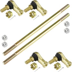 Caltric 2 Tie Rod Sets Compatible with Yamaha Big Bear 400 4Wd Yfm400 Yfm-400 2000-2012