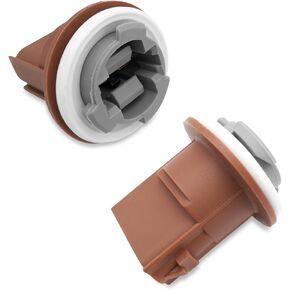 2 Pack Turn Signal Light Socket Compatible with Ford Focus Fusion F150 F250 F350 Super Duty Ranger Lincoln Mark LT, Parking Signals Light Sockets Bulbs Holder Connector
