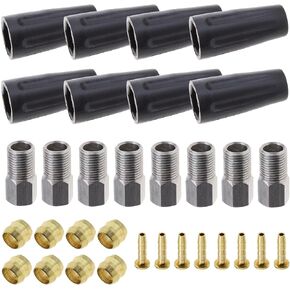 SING F LTD BH90 Cable Hose Set Olive Connector Insert Connecting Bolt Bleed Kit Hydraulic Brake Hose Olive Inset Repair Kit for Bike Replacement Part