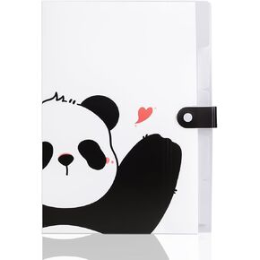 Panda Accordion File Folder Organizer - Expandable with Labels, Document Organizer Bag for Letter Size Documents in Kuwait