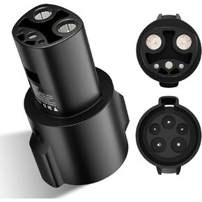 محول Tesla J1772 - قم بتوصيل شواحن SAE J1772 بمركبة Tesla الخاصة بك - متوافق مع الطراز 3/Y/S/X - تعظيم خيارات شحن EV [حصريًا لمالكي Tesla] in Kuwait