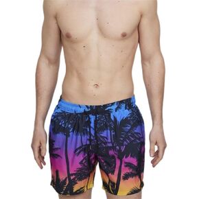 Mens Swim Trunks Quick Dry Swim Shorts with Mesh Lining Swimwear Bathing Suits
