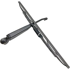 Rear Windshield Wiper Arm Blade Set for Dodge Grand Caravan 2008-2019 / Chrysler Town & Country 2008-2016 Back Windshield Window Replacement 68078306AA, 68058372AA