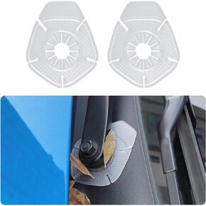 2PCS Car Windshield Wipers Hole Dust Cover,Premium Silicone Wiper Blades Hole Protection Device Prevents Blockage,Universal Automotive Exterior Accessories Fits Car Truck SUV (Black)