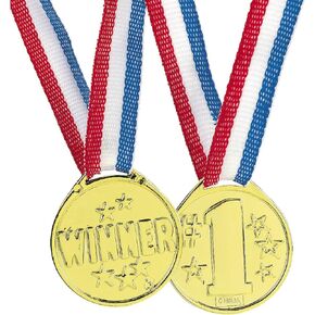 Winner award medals - 72 pc bulk wholesale lot