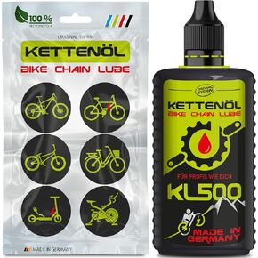 زيت سلسلة الدراجات الفاخر الأصلي من سيبرين - التشحيم والحماية القصوى في جميع أنواع الظروف الجوية مناسب للدراجات الجبلية والدراجات الإلكترونية ودراجات الطرق المصنوعة في ألمانيا 125 مل in Kuwait