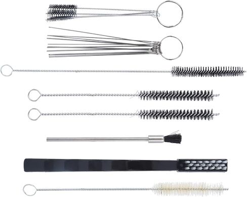 Cleaning Kit, Spray Gun Cleaning kit,19PCs Set Spray Tools Cleaner, with Tube Brush, Accurancy Needle, Dust Remove Brush, Spray, auto Body Spray Guns in Saudi Arabia