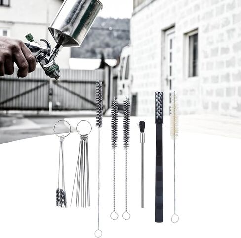 Cleaning Kit, Spray Gun Cleaning kit,19PCs Set Spray Tools Cleaner, with Tube Brush, Accurancy Needle, Dust Remove Brush, Spray, auto Body Spray Guns in Saudi Arabia
