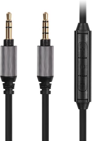 Replacement Audio Aux Cable Cord Compatible with Sony MDR-XB950BT MDR-1000X WH-1000XM2 WH-1000xm3 WH-CH700N MDR-100ABN MDR-1A MDR-1ADAC MDR-XB950N1 H800 Headphones 3.5 mm Jack Cables Wire No MIC in Saudi Arabia