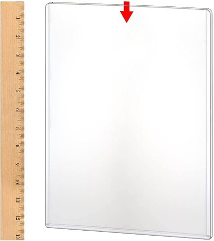 StoreSMART - لوادر علوية صلبة شفافة - 9 × 12 بوصة - HPP9X12-150 in Kuwait