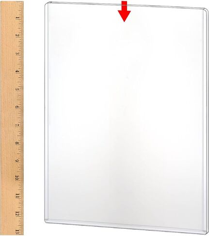 StoreSMART - لوادر علوية صلبة شفافة - 9 × 12 بوصة - HPP9X12-150 in Kuwait