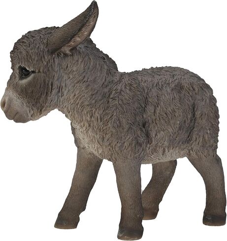 Standing Grey Donkey Looking Right Statue, Brown in Kuwait