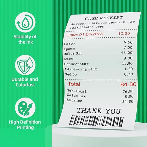 6 عبوات شريط بديل متوافق لشريط الطابعة Star SP700 SP-700 RC700 RC-700 B/R يستخدم مع طابعة SP700BR RC700BR SP712 SP712R SP717 SP742R SP747 SP740 (أسود وأحمر) in Kuwait