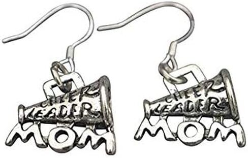 Cheer Mom Earrings, Cheer Mom Gift, Cheer Mom Charm Dangle Earrings, Ideal Cheerleading Moms in Saudi Arabia