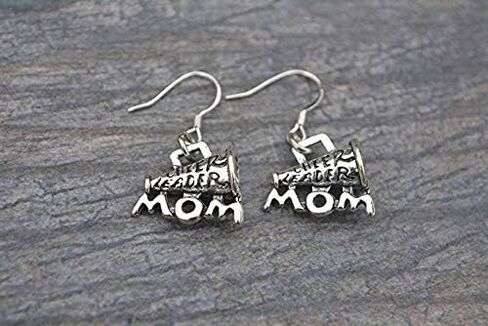 Cheer Mom Earrings, Cheer Mom Gift, Cheer Mom Charm Dangle Earrings, Ideal Cheerleading Moms in Saudi Arabia