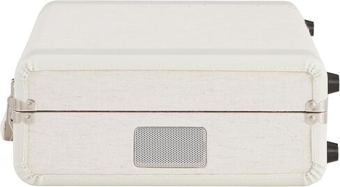 Crosley CR6019F-SA Executive Vintage Bluetooth داخل/خارج 3 سرعات حقيبة محمولة مشغل تسجيلات فينيل قرص دوار، رملي in Kuwait