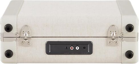 Crosley CR6019F-SA Executive Vintage Bluetooth داخل/خارج 3 سرعات حقيبة محمولة مشغل تسجيلات فينيل قرص دوار، رملي in Kuwait