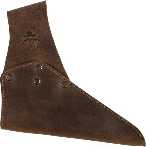 ضفدع السيف مع حلقة حزام، منظم أدوات عصر النهضة، للتخييم، الحفلات التنكرية، إكسسوارات الحطاب في الهواء الطلق، جلد محبب بالكامل، مصنوع يدويًا، بني بوربون in Kuwait