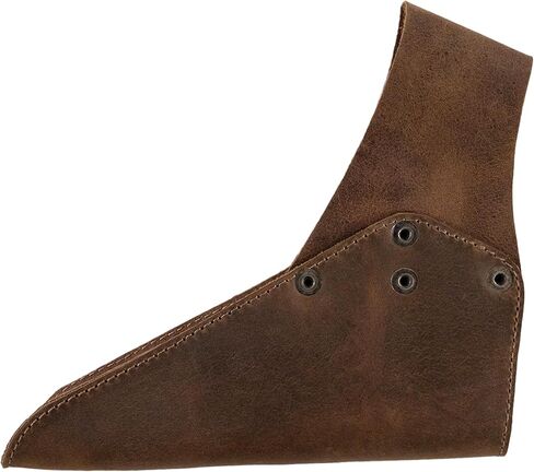 ضفدع السيف مع حلقة حزام، منظم أدوات عصر النهضة، للتخييم، الحفلات التنكرية، إكسسوارات الحطاب في الهواء الطلق، جلد محبب بالكامل، مصنوع يدويًا، بني بوربون in Kuwait