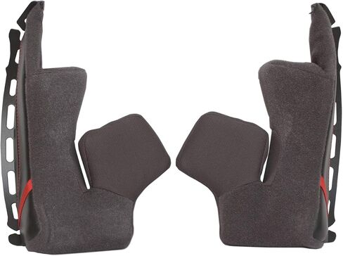 Shoei GT-Air II Cheek Pads Street Motorcycle Helmet Accessories - Black / 31mm in Saudi Arabia