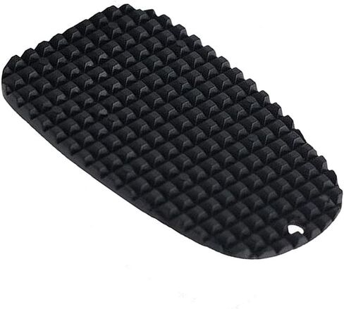 2 Pack Motorcycle Kickstand Pad, Side Stand Support Plate Add Stability Kick Stand Coaster for Parking on Hot Pavement, Grass, Soft Ground and More (Black) in Saudi Arabia