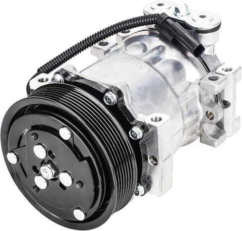 ضاغط مكيف الهواء مع قابض مكيف الهواء لدودج داكوتا 1996-2001، دورانجو 1998-2001، رامتشارجر 5.9 لتر 1994-2001، رامتشارجر 5.2 لتر 1999-2001، لدودج رام 1500 2500 3500 1994-2002 3.9 لتر 5.2 لتر 5.9 لتر 8 .0 لتر in Kuwait