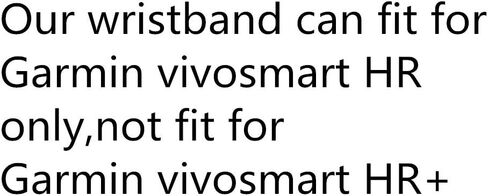 Watch Band for Garmin vívosmart HR ,Replacement Soft Silicone Wristband For Garmin vívosmart HR Activity Tracker in Saudi Arabia