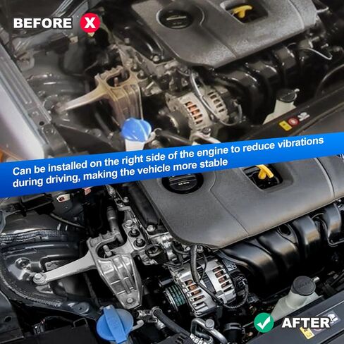 حامل محرك المحرك متوافق مع Hyundai Elantra Kona 1.4L 1.6L 2.0L 21810F2000, 21810F2100, 10029, A71210 in Kuwait