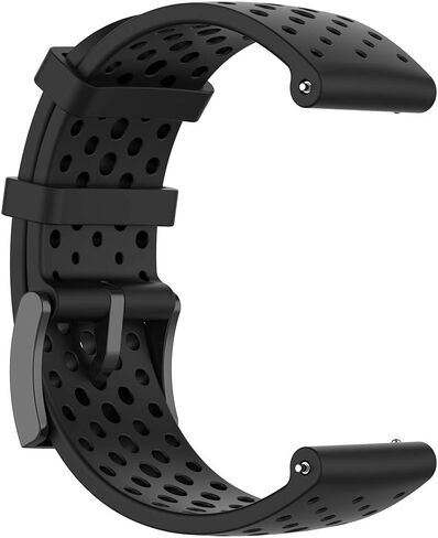 لسوار المعصم البديل Suunto Spartan Sport - حزام معصم بديل من السيليكون مقاس 24 مم لمعصم Suunto Spartan الرياضي HR Baro/Suunto D5/ Suunto 9 Baro in Kuwait
