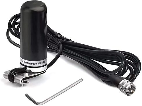 Vehicle Ham Radio 136-174MHz 400-470MHz Antenna Dual Band VHF UHF Amateur Radio Antenna in Saudi Arabia