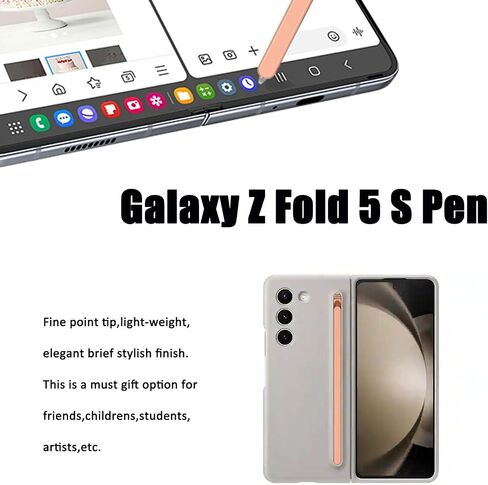 Galaxy Z Fold 5 S Pen Fold Edition for Samsung Galaxy Z Fold5 5G Slim S Pen Galaxy S Pen 5 Fold Edition Stylus for Samsung Galaxy Z Fold 6 Stylus Pen, Eject Pin EJ-PF946BBEGUS in Saudi Arabia