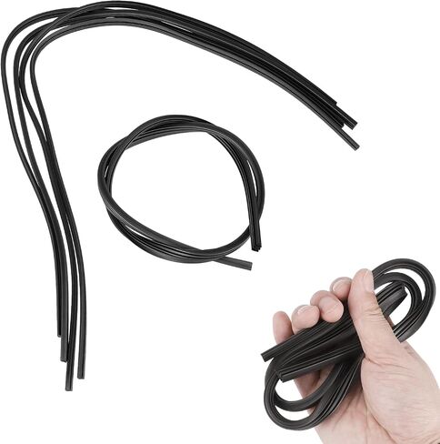 32" Wiper Blades Refill, 4 PCS Universal Frameless Windshield Wiper Replacement Adjustable Size Auto Windscreen Wiper Rubber Strip for Most Cars Buses Lorries Trucks, DIY Accessories for Vehicles in Saudi Arabia